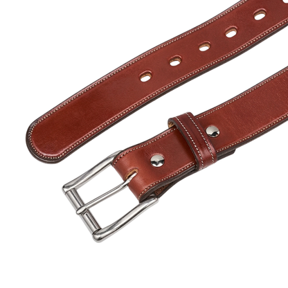 Heritage Genuine Leather Belt – Brown