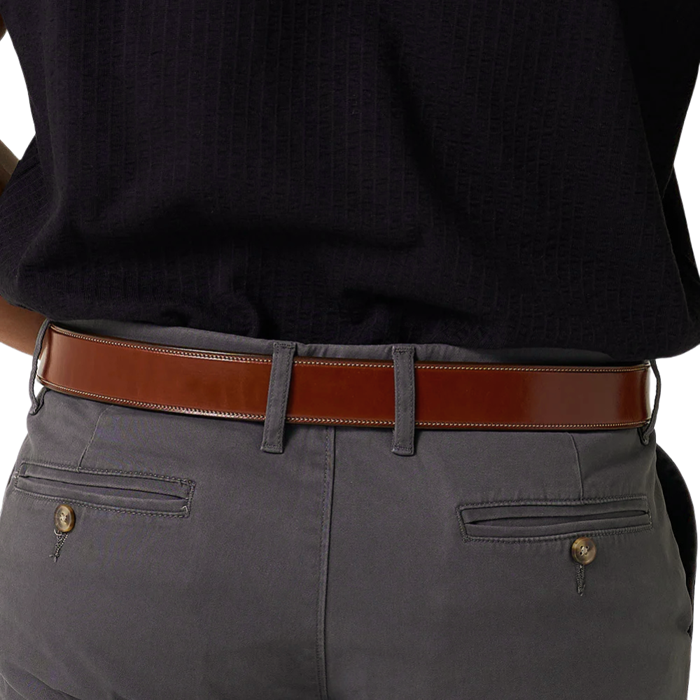 Heritage Genuine Leather Belt – Brown